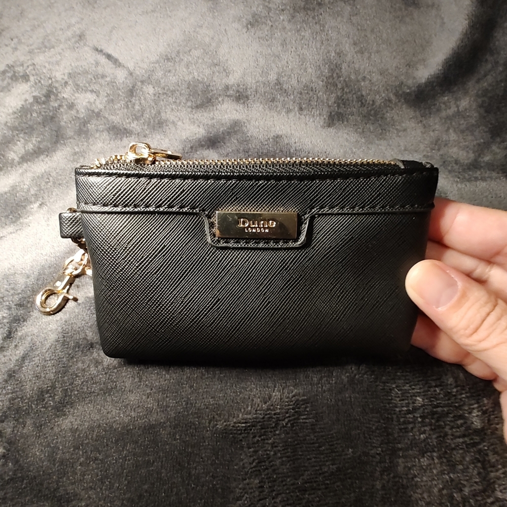 Dune London coin purse with chain